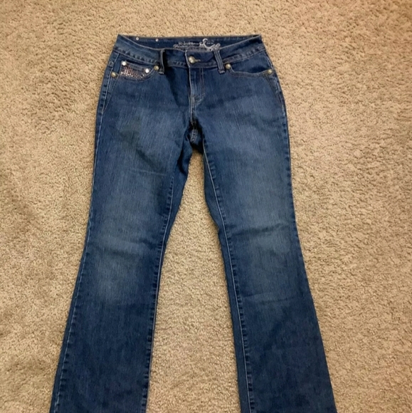 Style & Co Jeans Women's Med Wash Boot Cut Curvy 4P - Picture 6 of 11